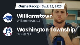 Recap: Williamstown  vs. Washington Township  2023