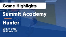 Summit Academy  vs Hunter  Game Highlights - Dec. 8, 2020