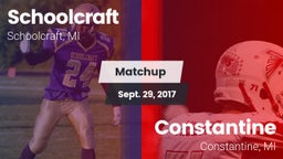 Matchup: Schoolcraft vs. Constantine  2017