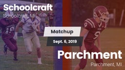 Matchup: Schoolcraft vs. Parchment  2019