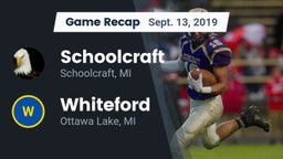 Recap: Schoolcraft vs. Whiteford  2019