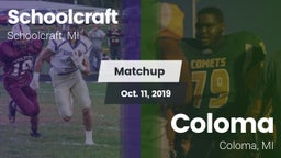 Matchup: Schoolcraft vs. Coloma  2019