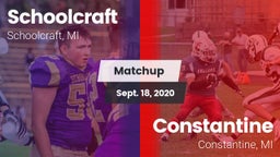 Matchup: Schoolcraft vs. Constantine  2020