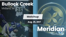 Matchup: Bullock Creek vs. Meridian  2017