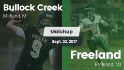 Matchup: Bullock Creek vs. Freeland  2017