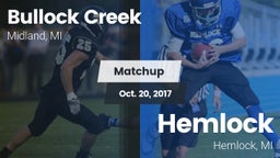 Matchup: Bullock Creek vs. Hemlock  2017