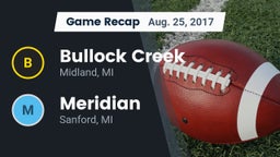 Recap: Bullock Creek  vs. Meridian  2017