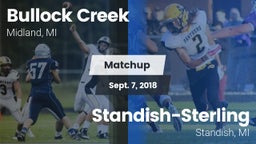 Matchup: Bullock Creek vs. Standish-Sterling  2018