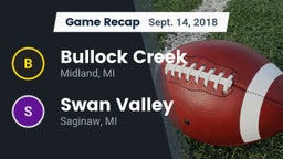 Recap: Bullock Creek  vs. Swan Valley  2018