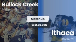 Matchup: Bullock Creek vs. Ithaca  2019