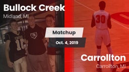 Matchup: Bullock Creek vs. Carrollton  2019