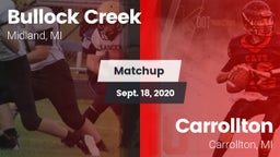 Matchup: Bullock Creek vs. Carrollton  2020