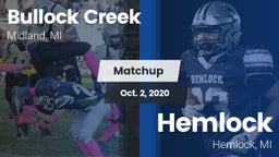 Matchup: Bullock Creek vs. Hemlock  2020