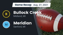 Recap: Bullock Creek  vs. Meridian  2021