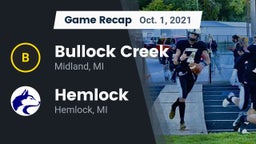 Recap: Bullock Creek  vs. Hemlock  2021