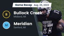 Recap: Bullock Creek  vs. Meridian  2023