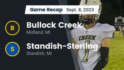 Recap: Bullock Creek  vs. Standish-Sterling  2023