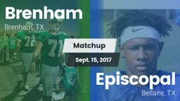 Matchup: Brenham vs. Episcopal  2017