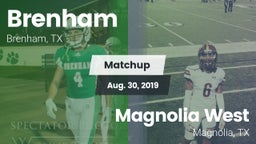 Matchup: Brenham vs. Magnolia West  2019