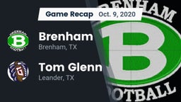 Recap: Brenham  vs. Tom Glenn  2020