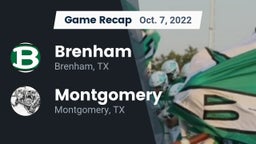 Recap: Brenham  vs. Montgomery  2022