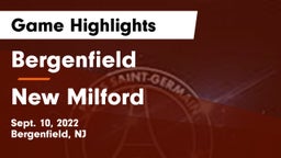 Bergenfield  vs New Milford  Game Highlights - Sept. 10, 2022