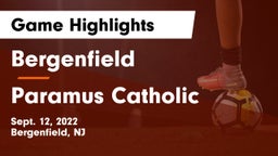Bergenfield  vs Paramus Catholic  Game Highlights - Sept. 12, 2022