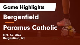 Bergenfield  vs Paramus Catholic  Game Highlights - Oct. 13, 2023