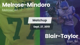 Matchup: Melrose-Mindoro vs. Blair-Taylor  2019