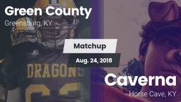 Matchup: Green County vs. Caverna  2018
