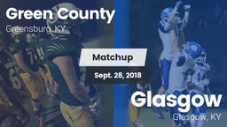 Matchup: Green County vs. Glasgow  2018