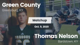 Matchup: Green County vs. Thomas Nelson  2020