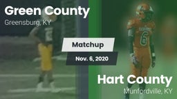 Matchup: Green County vs. Hart County  2020