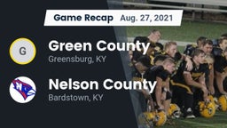 Recap: Green County  vs. Nelson County  2021