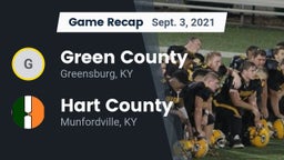 Recap: Green County  vs. Hart County  2021