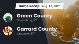 Recap: Green County  vs. Garrard County  2023