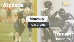Matchup: Aquinas vs. Tomah  2016