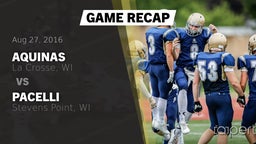 Recap: Aquinas  vs. Pacelli  2016