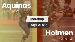 Matchup: Aquinas vs. Holmen  2017