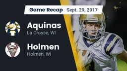 Recap: Aquinas  vs. Holmen  2017