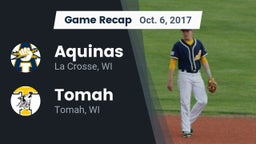 Recap: Aquinas  vs. Tomah  2017