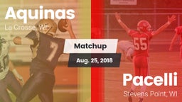 Matchup: Aquinas vs. Pacelli  2018