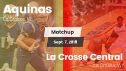 Matchup: Aquinas vs. La Crosse Central  2018