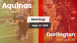 Matchup: Aquinas vs. Darlington  2019