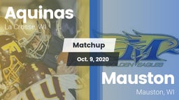 Matchup: Aquinas vs. Mauston  2020