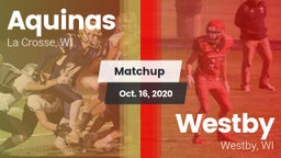 Matchup: Aquinas vs. Westby  2020