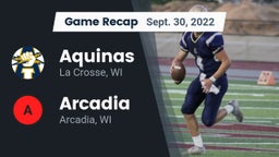 Recap: Aquinas  vs. Arcadia  2022