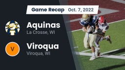 Recap: Aquinas  vs. Viroqua  2022