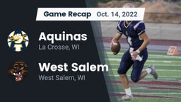 Recap: Aquinas  vs. West Salem  2022
