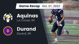 Recap: Aquinas  vs. Durand  2022